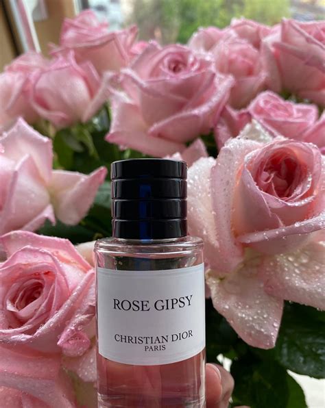 christian dior perfume rose gipsy.